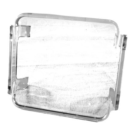 Carjamz Race Sport Translucent 3x3" Protective Spotlight Cover, White RS-3X3C-W